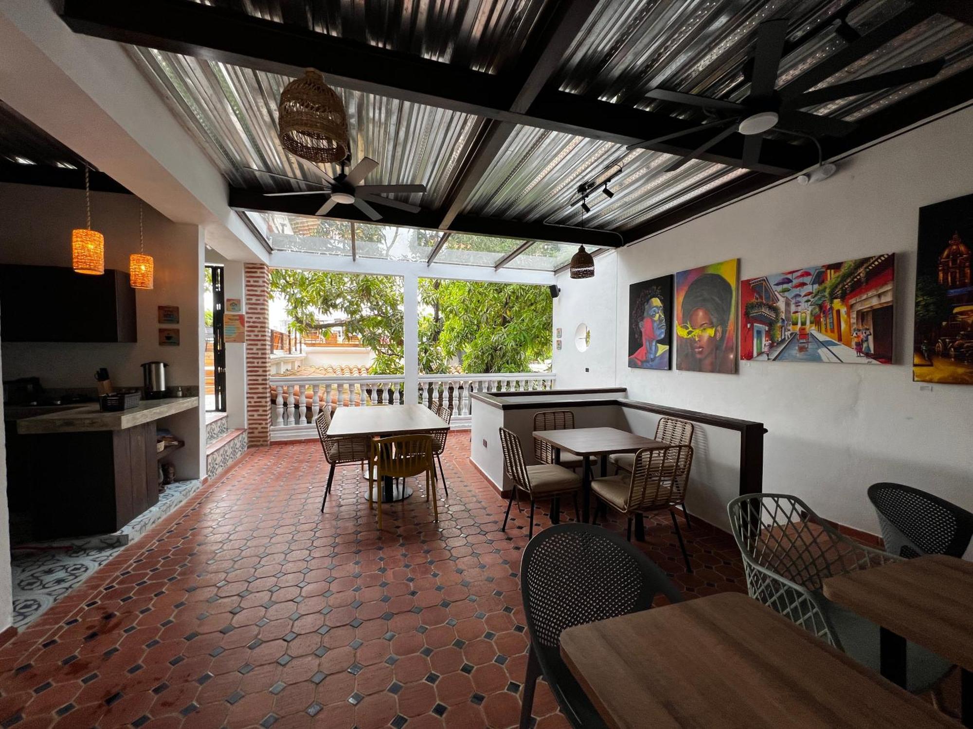 Los Patios Hostel Cartagena Eksteriør bilde