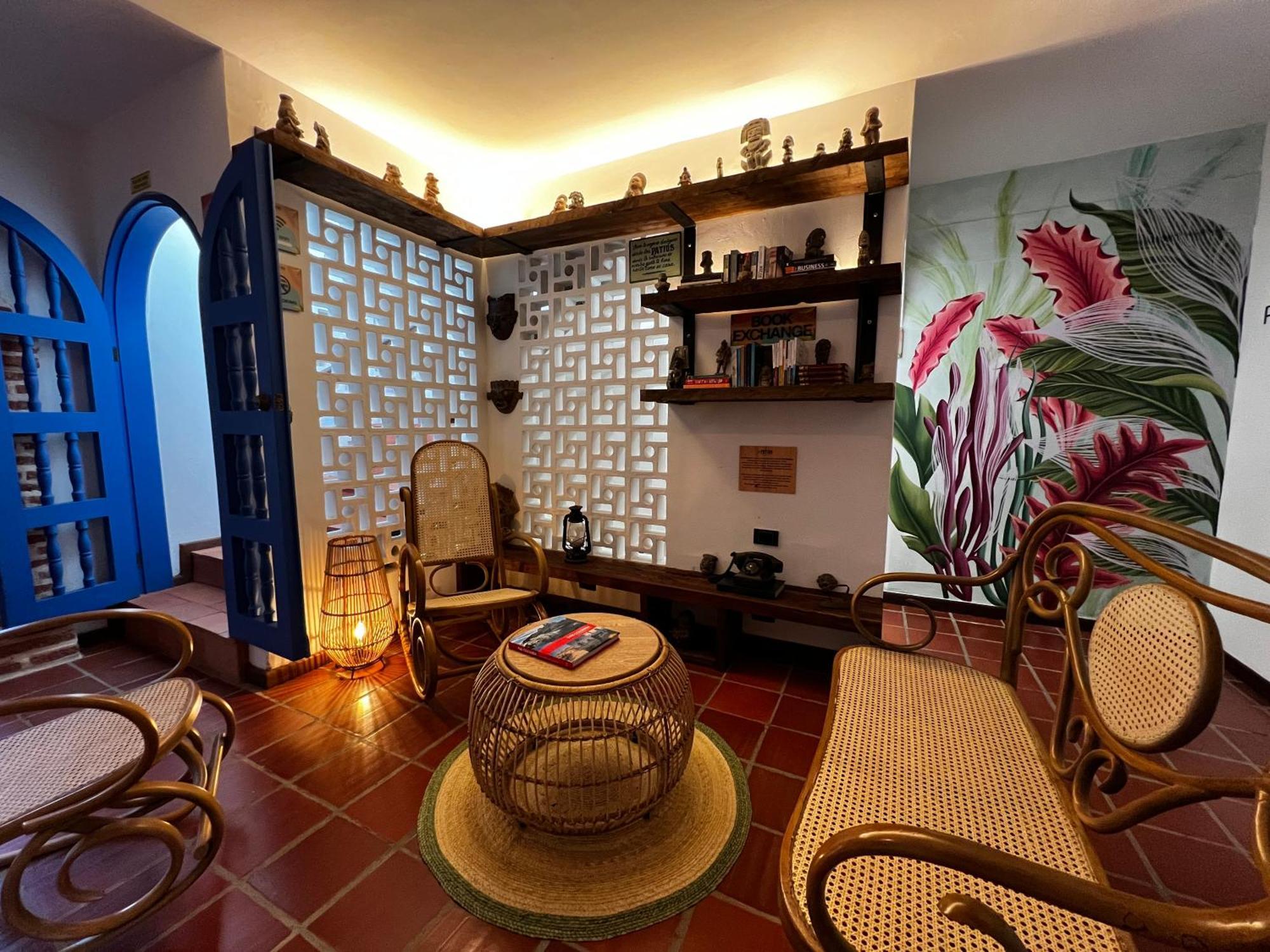 Los Patios Hostel Cartagena Eksteriør bilde