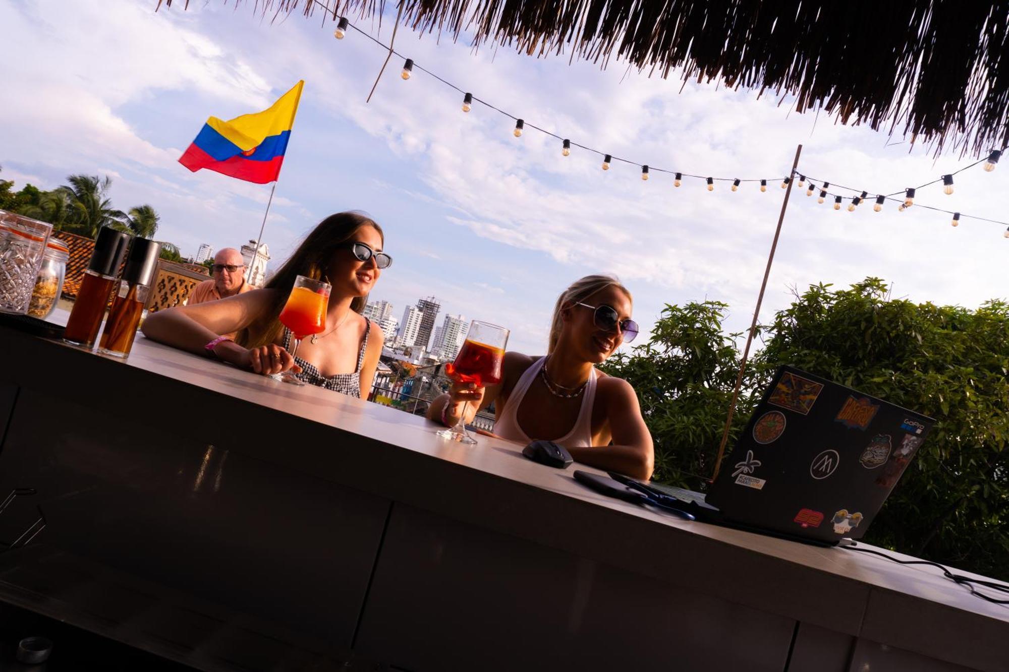 Los Patios Hostel Cartagena Eksteriør bilde