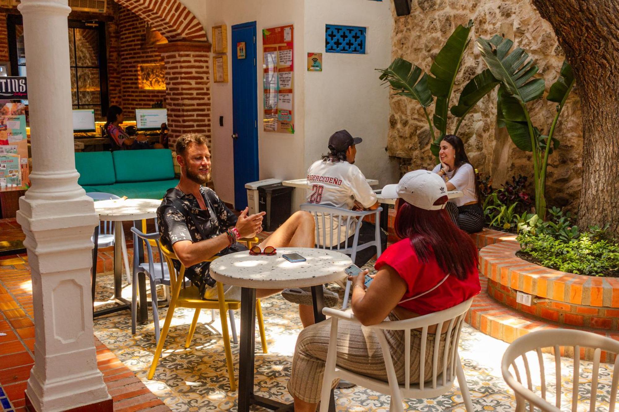 Los Patios Hostel Cartagena Eksteriør bilde