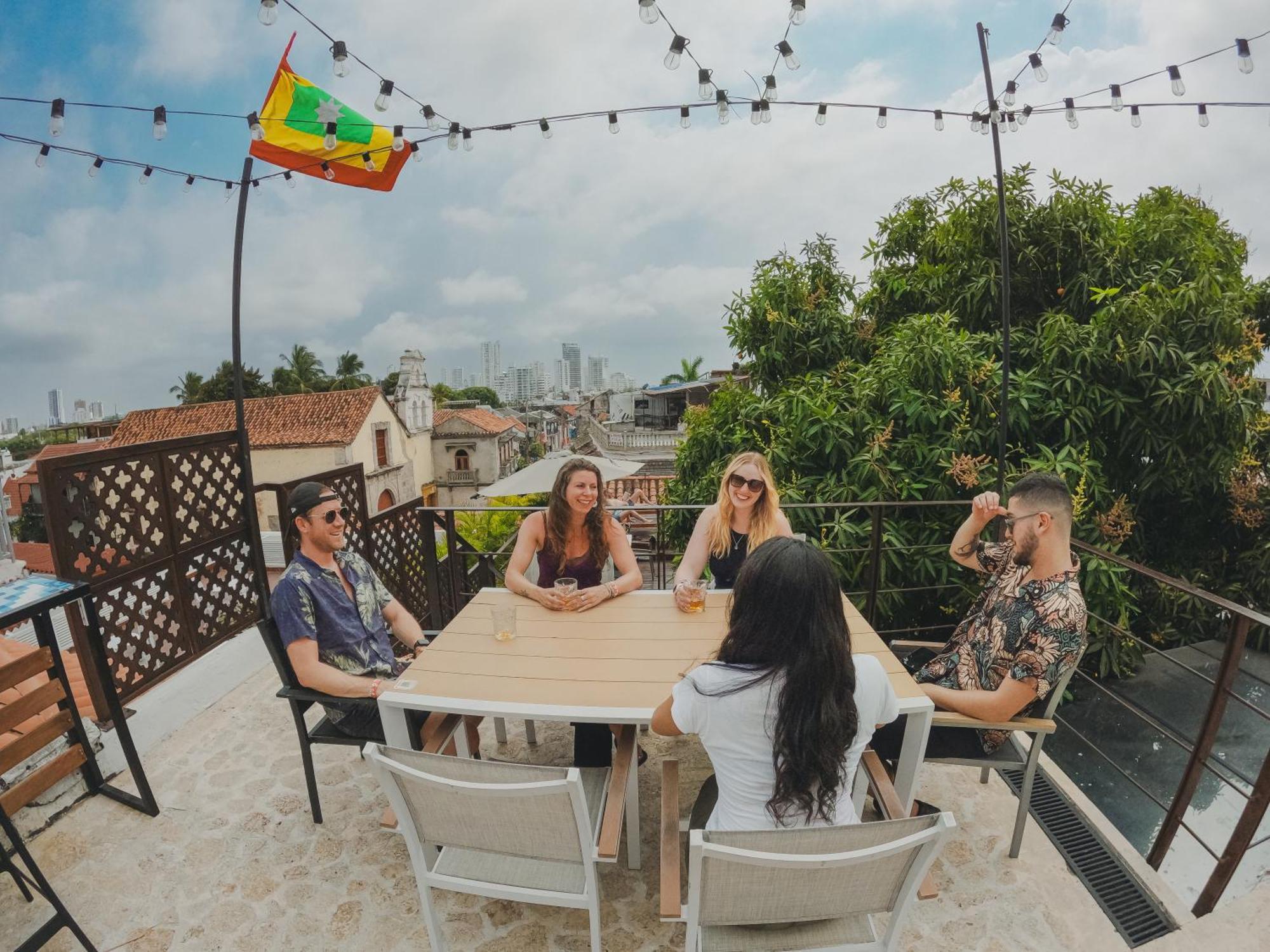 Los Patios Hostel Cartagena Eksteriør bilde